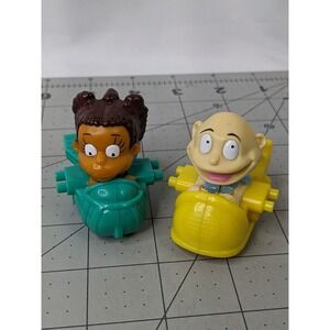 Burger King Rugrats in Paris Tommy Susie Coaster Car Toy Reptarland